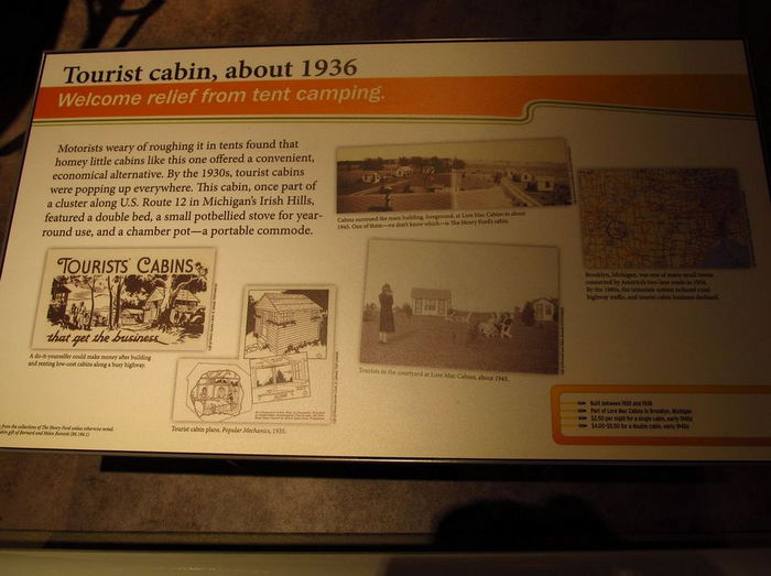 Lore Mac Cabins - Display At Henry Ford Museum